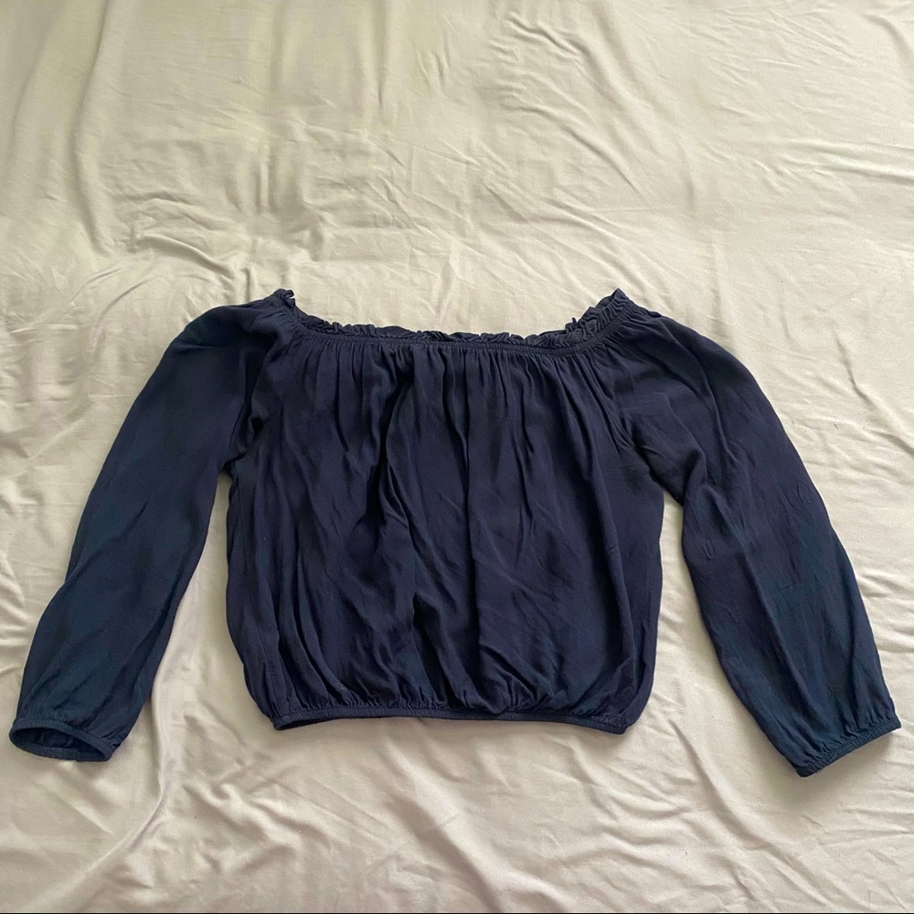 Brandy Melville Off the Shoulder Long Sleeve